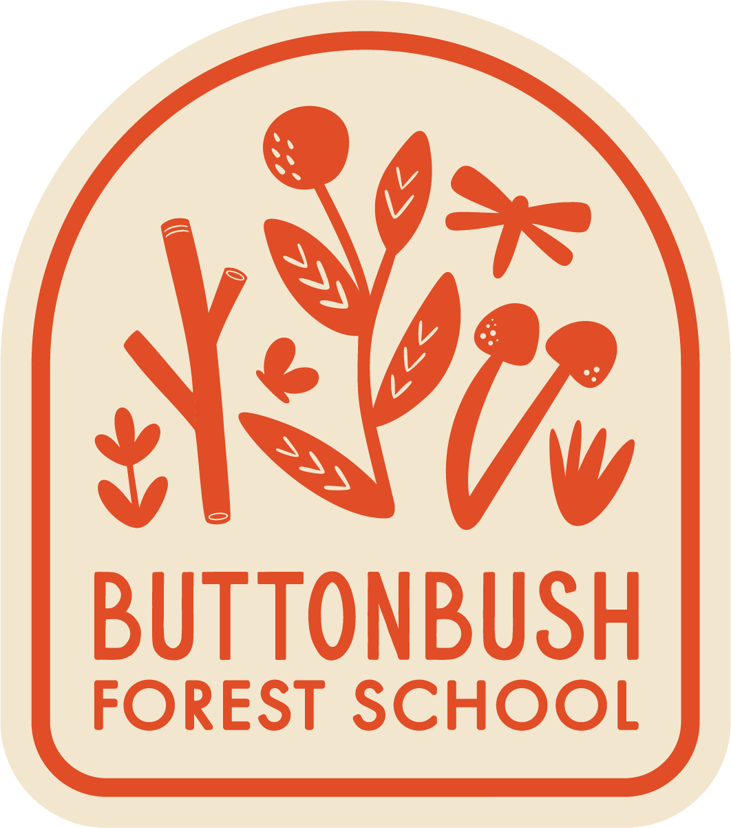 Buttonbush Forest School Logo