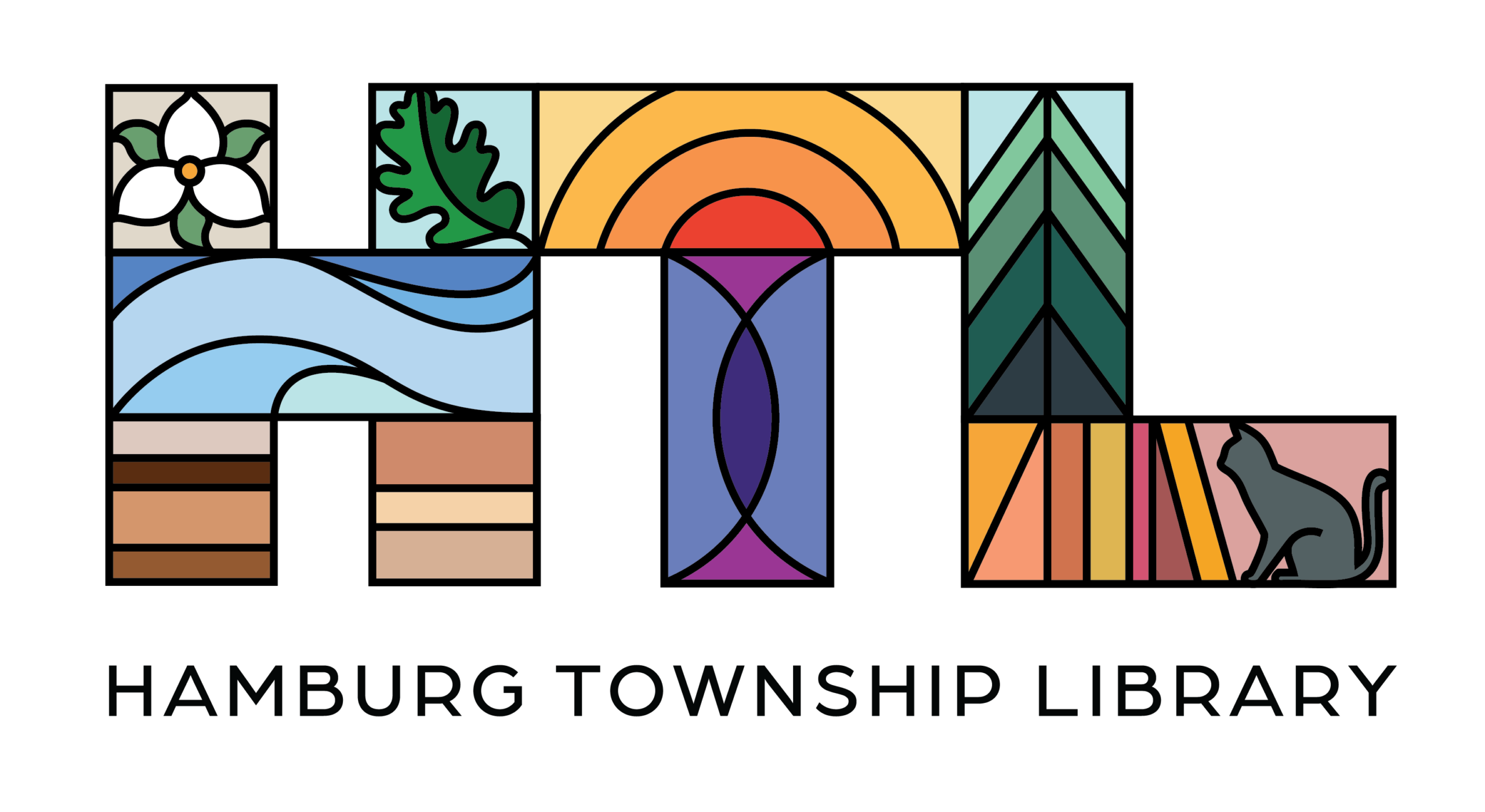 Hamburg Township Library Logo