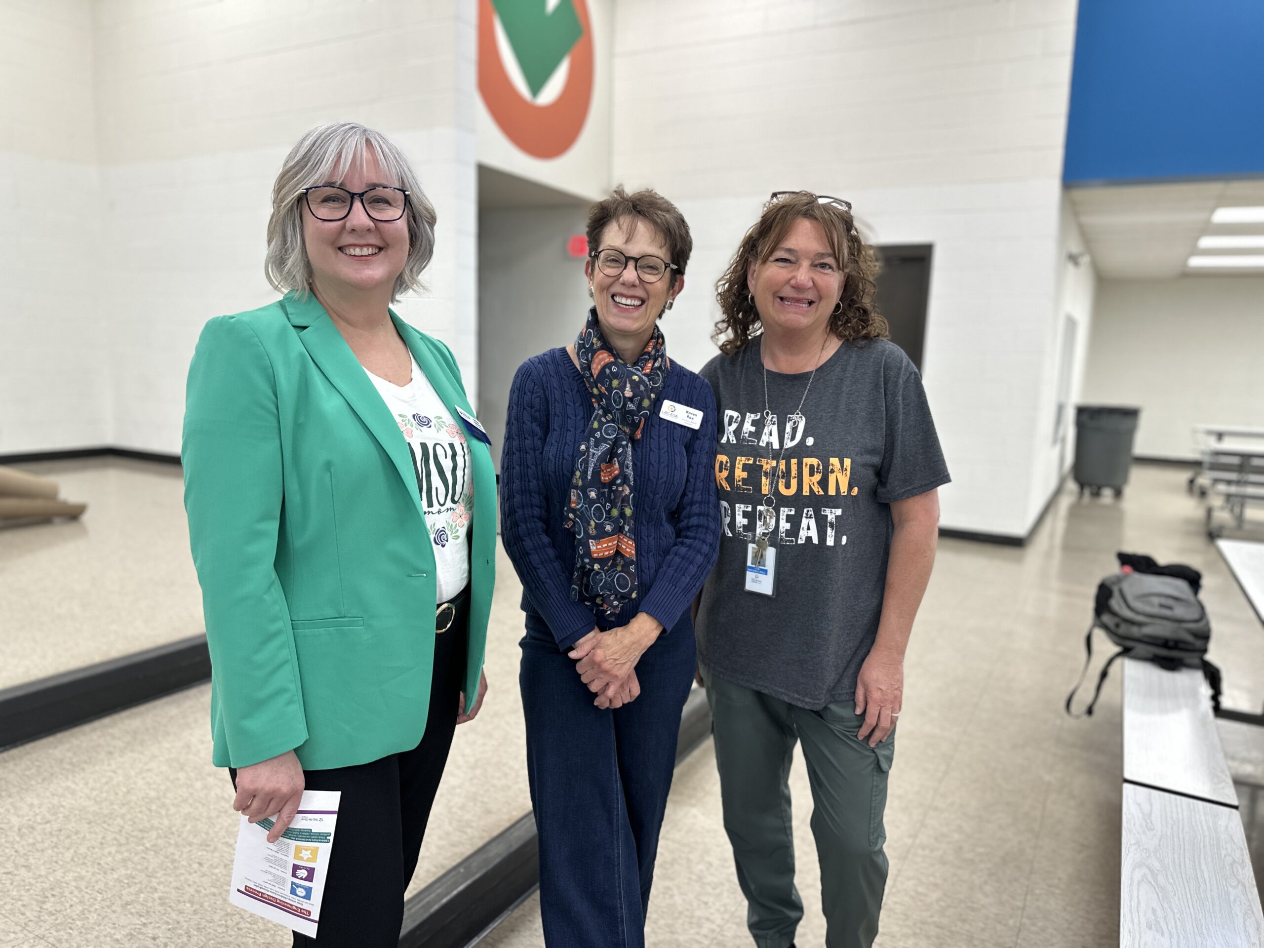 Community partner engaging families during a previous STEAM event
