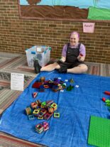 Play-Doh and fine motor exploration at Little Explorers STEAM Night