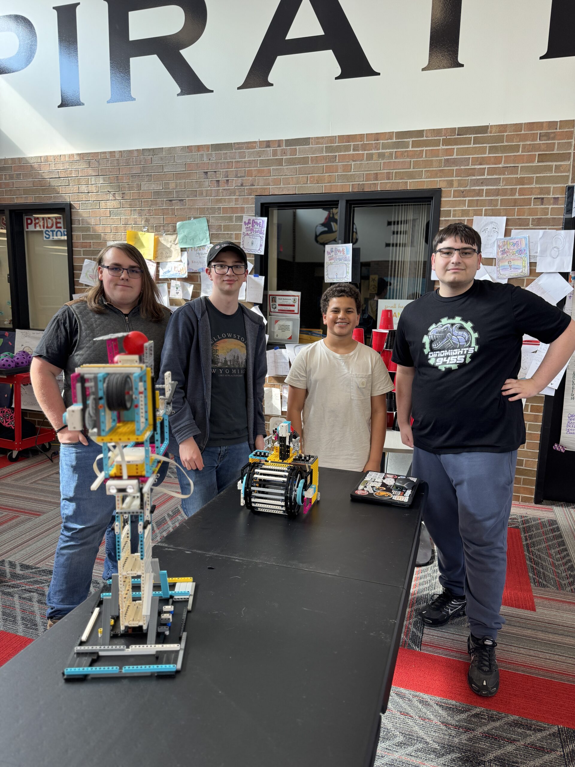 Community partner engaging with young children and families at a STEAM event