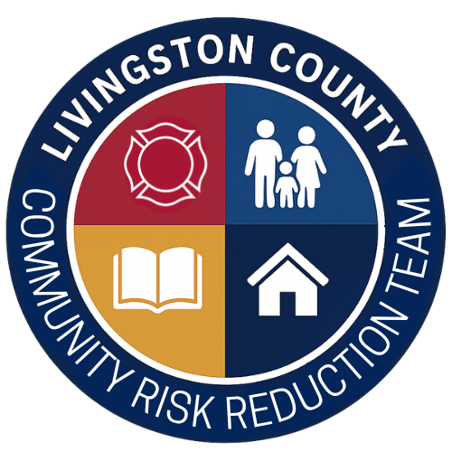 Livingston County Fire Departments Logo
