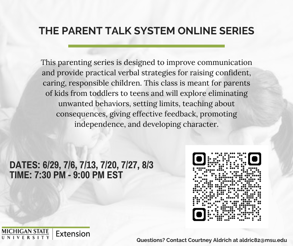 Parent Talk Series Graphic