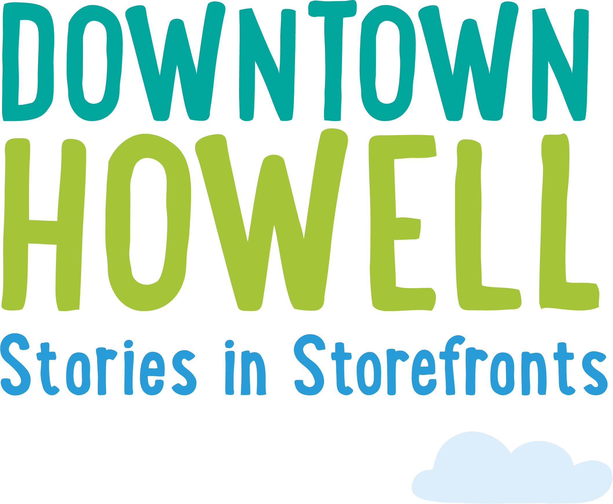 Stories in Storefronts Downtown Howell logo