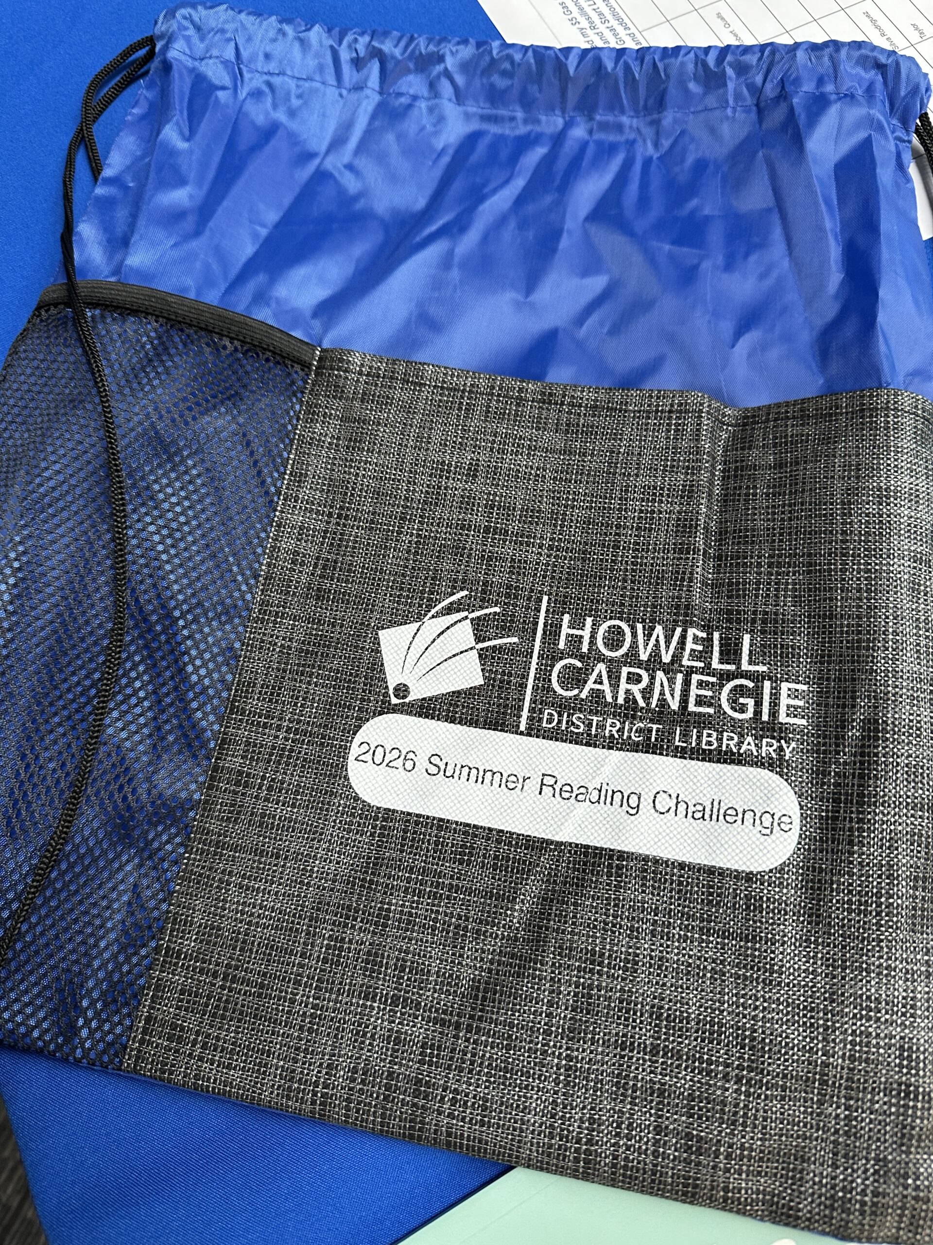Howell Carnegie District Library bags and children's books donated to Livingston County families