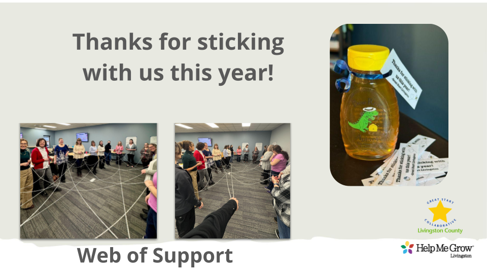 Great Start Collaborative Livingston County Web of Support activity